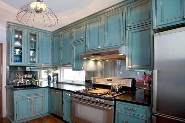 Antique kitchen cabinets