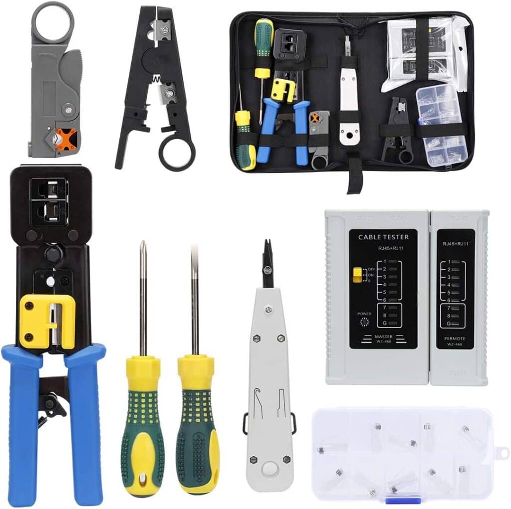 SILIVN Rj45 Crimping Tool Network Tool Kit