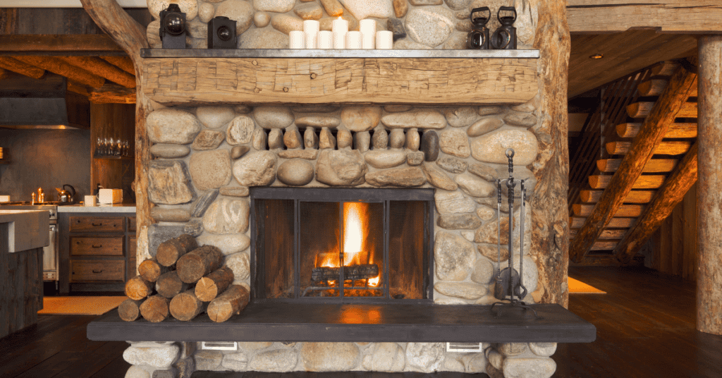Wood Mantel