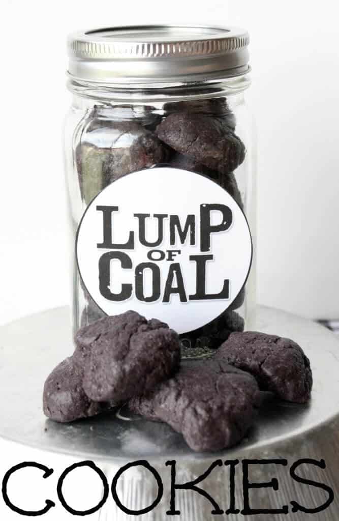 Lump-of-Coal Cookies For The Not-So-Naughty