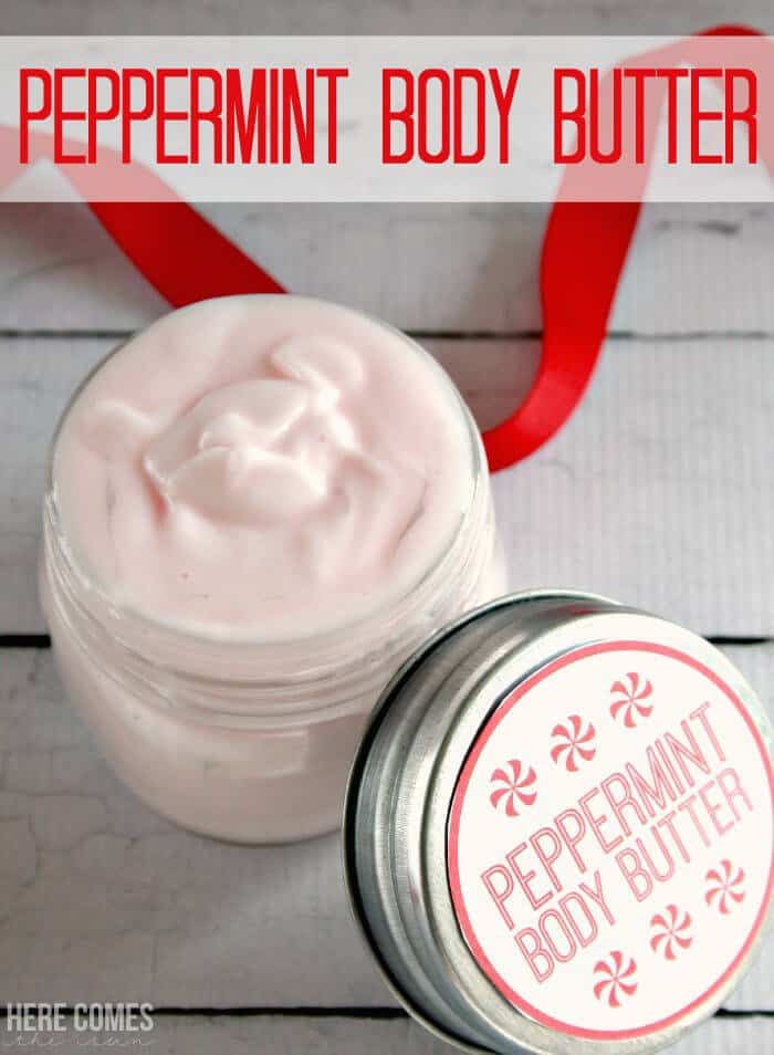 Peppermint-Scented Body Butter