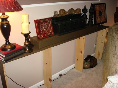Featured image of post Behind The Sofa Table Plans / I designed this sofa table that has an adjustable height so that it could be put in front, on the side, or even behind the couch.