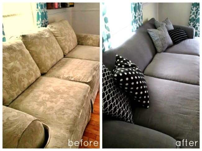 DIY Soft Couch with Painters