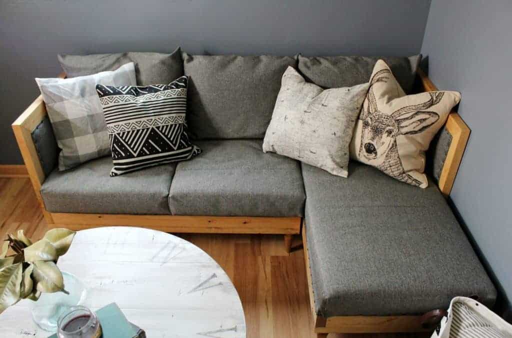 DIY Upholstered Couch