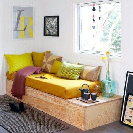 Pine Wood Modern Freestyle Sofa