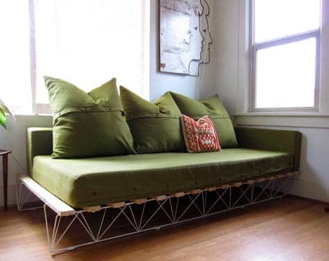 Platform Indoor Sofa by Genevieve Dellinger