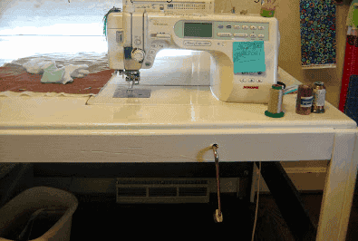 Free Motion Quilting Table
