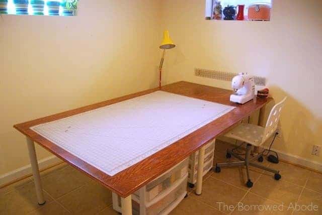 The Large Brown Sewing Table Plan