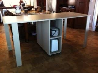 The Piano Hinge 36 Inch High Sewing Table Idea