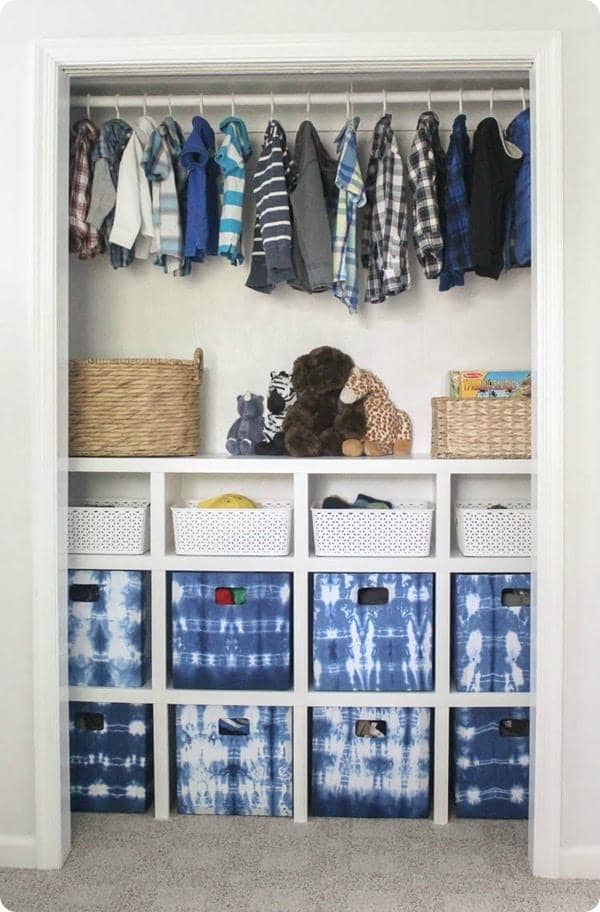 diy closet organizer