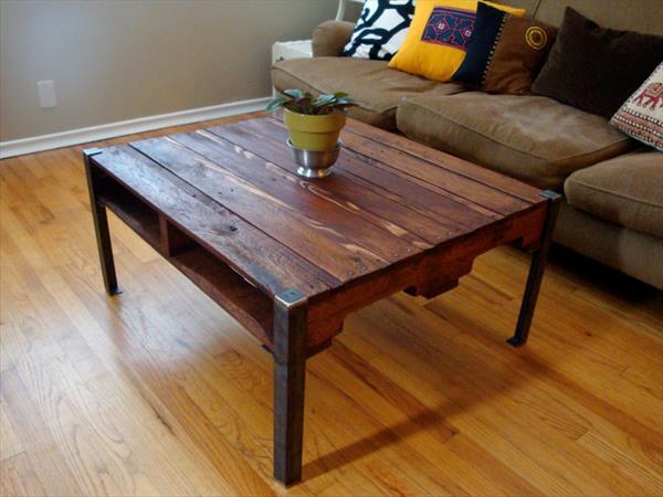 8 Epic DIY Pallet Table Plans & Ideas