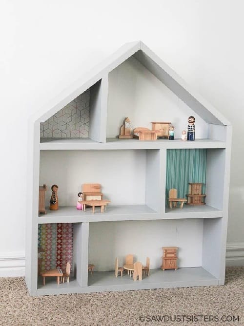 13 Gorgeous DIY Dollhouse Plans & Ideas