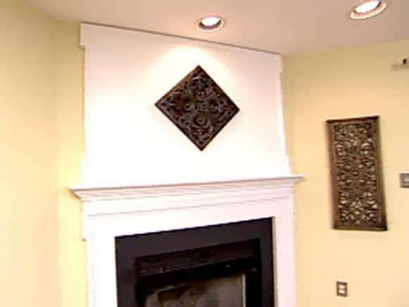 DIY Fireplace Mantel Extension