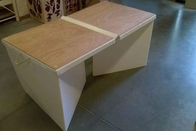 Flat Pack Mini Ping Pong Table Project