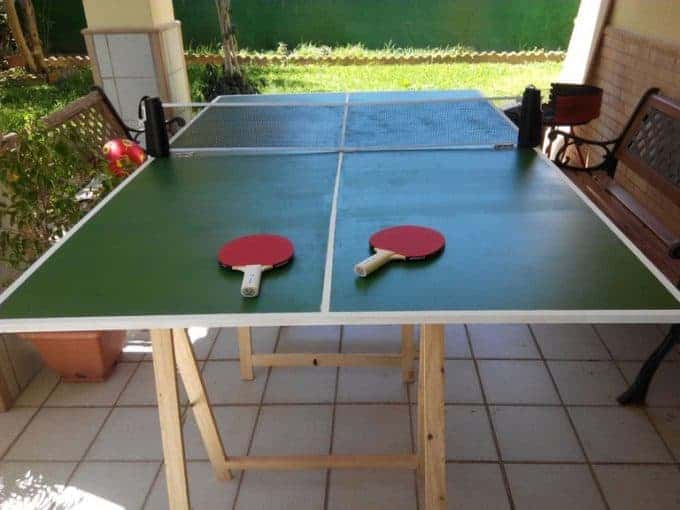 Folding Ping-Pong Table Idea