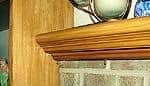 Groovy DIY Fireplace Mantel