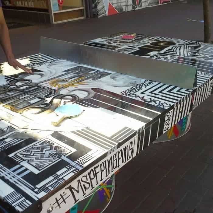 Group Oriented Ping Pong Table Idea