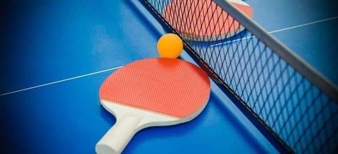 Inexpensive DIY Folding Ping-Pong Table