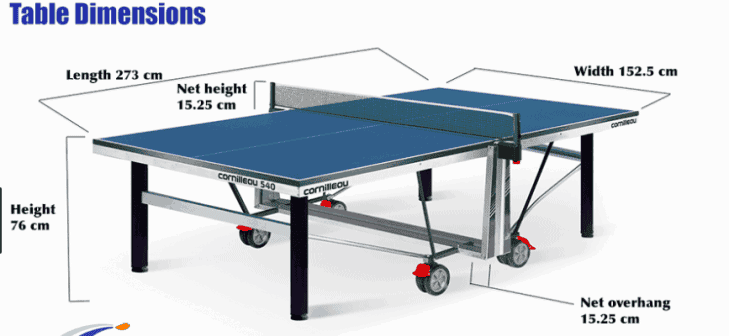 Regulation Size DIY Ping Pong Table