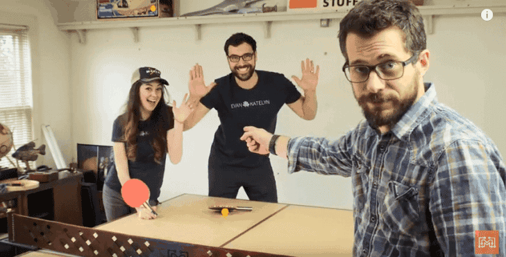 Score-Keeping Ping-Pong Table