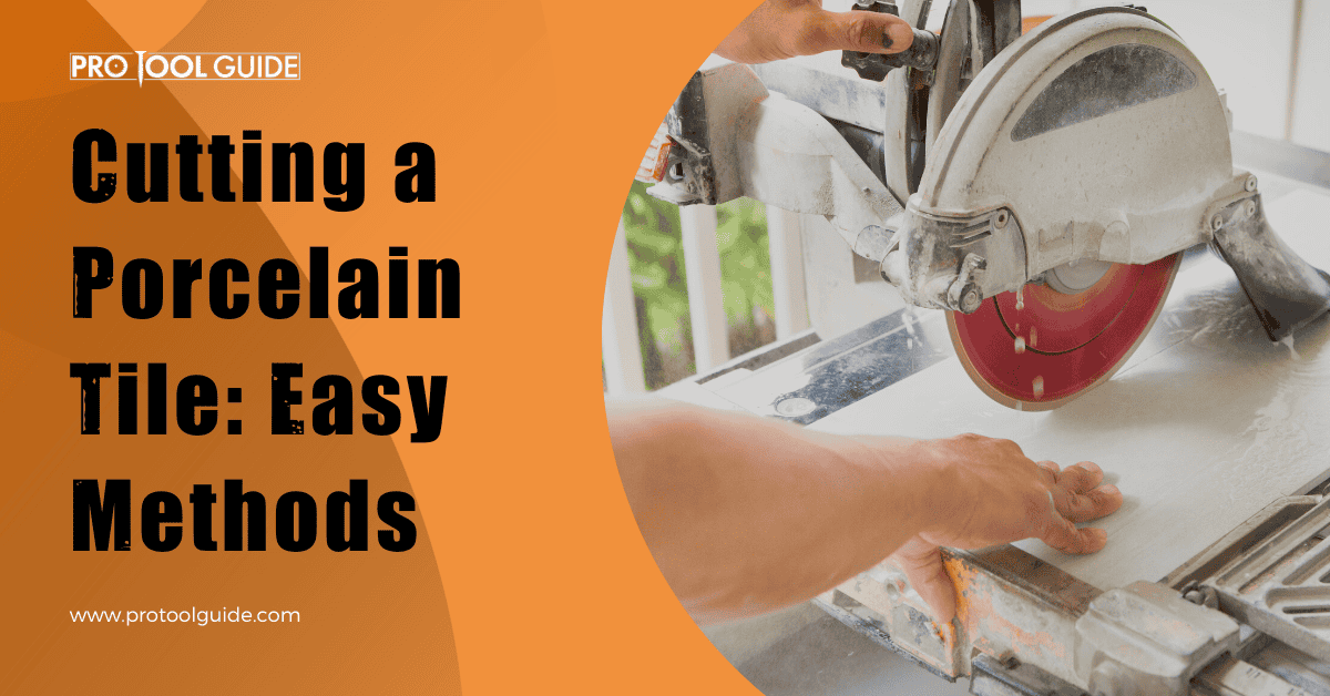 cutting Porcelain tile