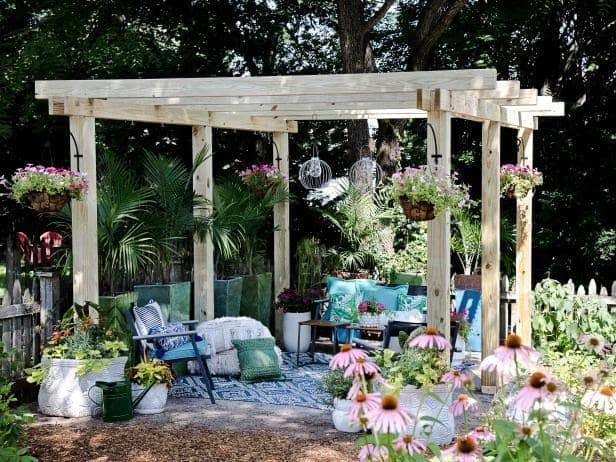 Large DIY Pergola