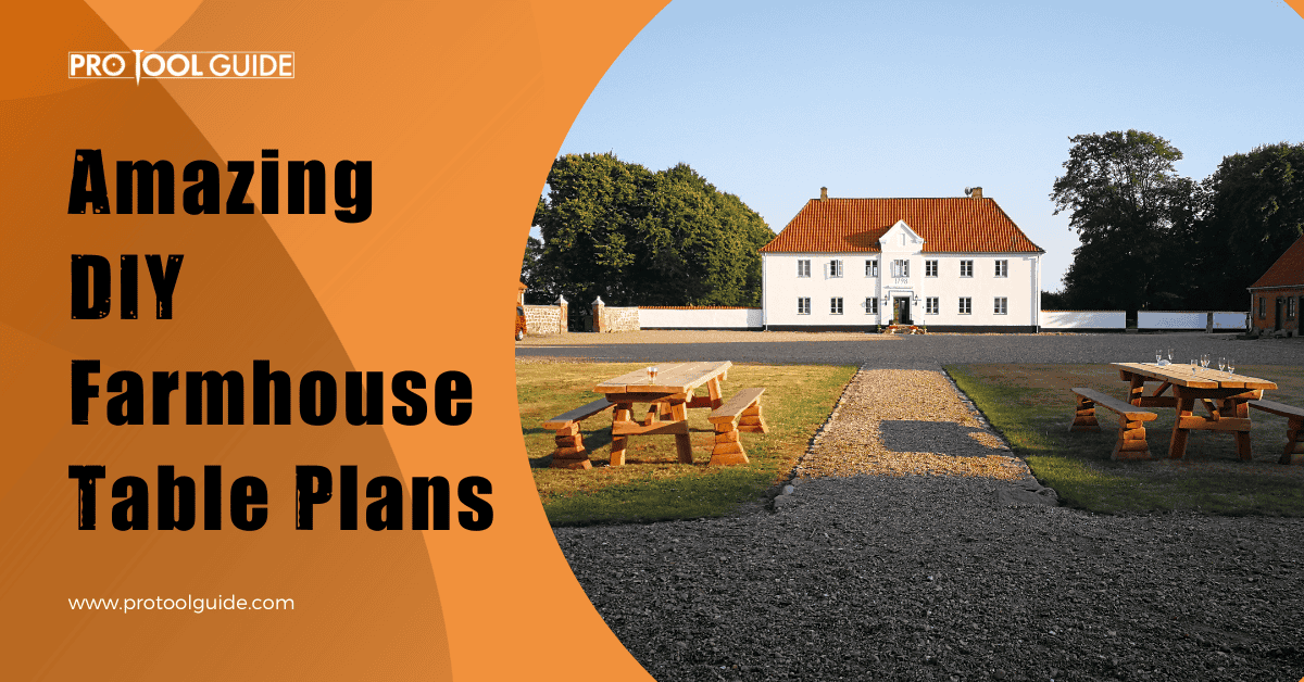 farmhouse table plans