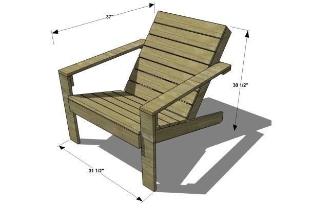 17 Best Modern DIY Adirondack Chair Plans