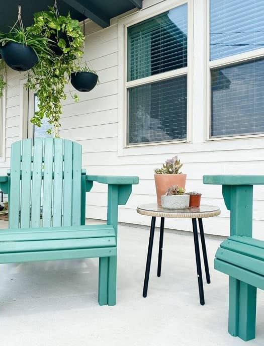 Modern DIY Adirondack Chair Idea