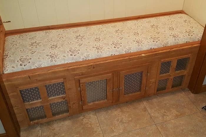 Mudroom Bench and Dog House DIY