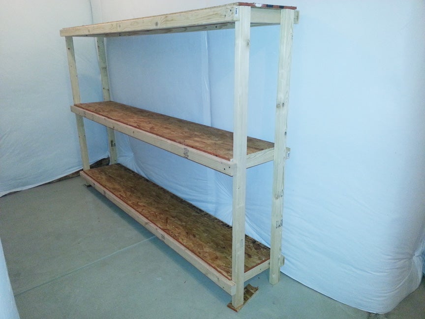 21 DIY Garage Shelving Plans Free For You