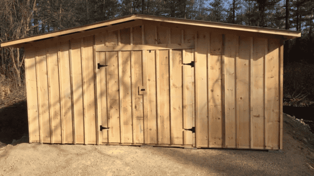 Easy to build 20x20 Gable shed