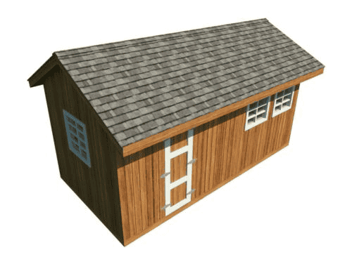 Premium 20x20 Gable shed