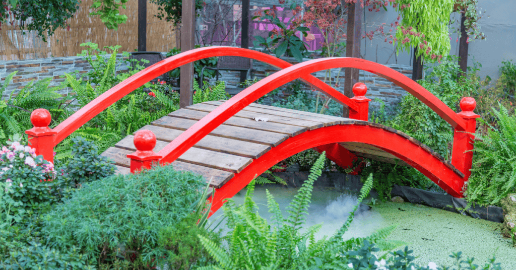 An Alternative DIY Construction of Garden Bridge