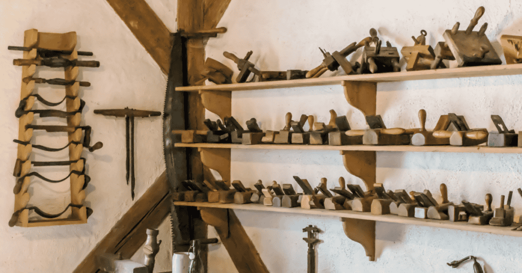 Attached Garage Shelf