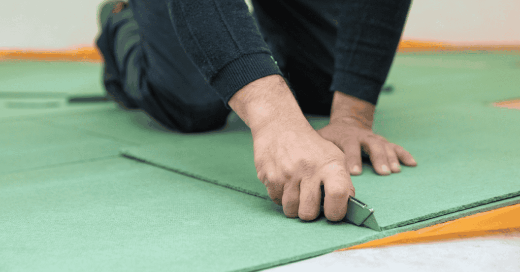 Install the Underlayment