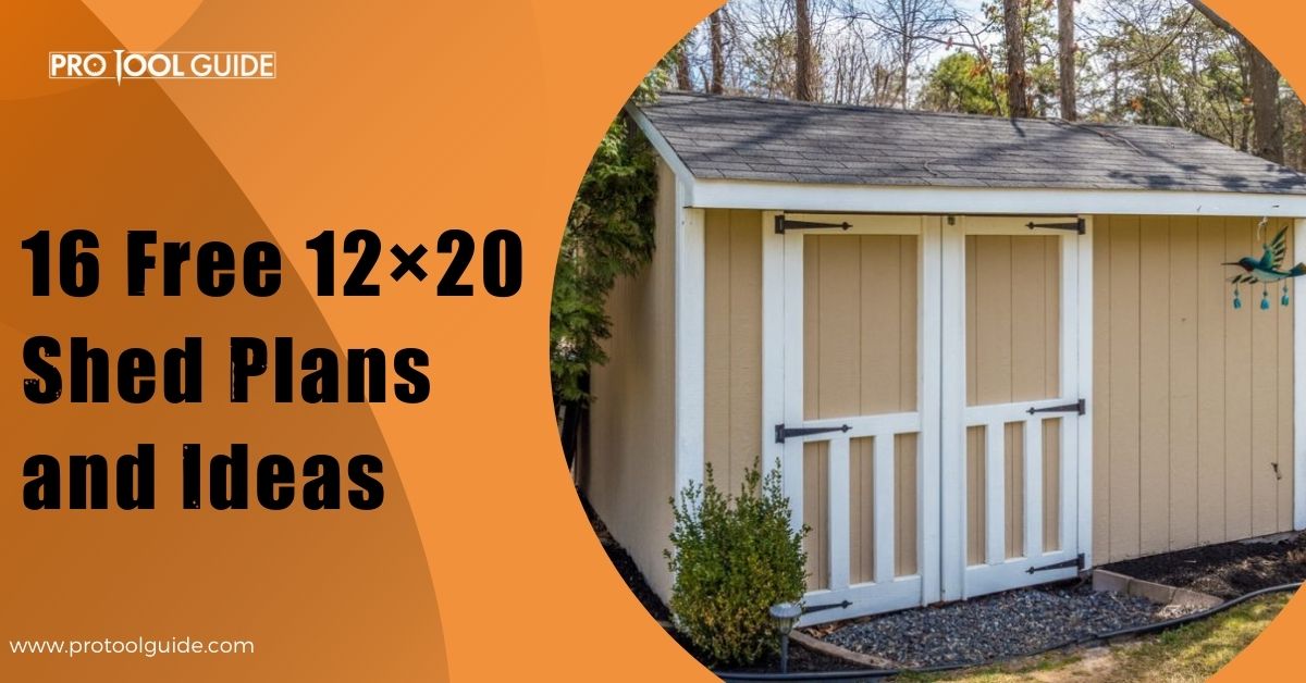 16 Free 12x20 Shed Plans And Ideas Pro Tool Guide