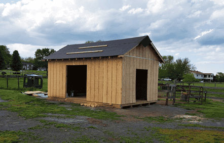 12×20 Gable Roof Shed