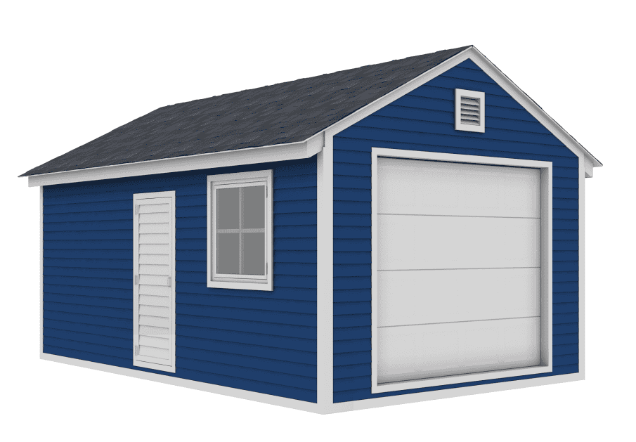 12×20 Garden Shed