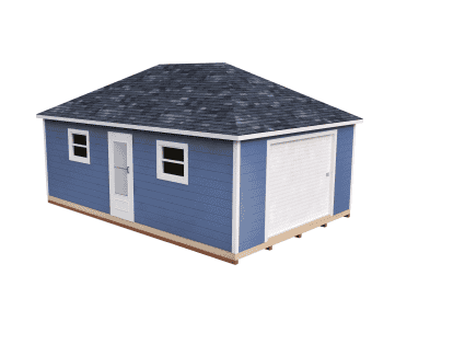 12×20 Hip Roof Shed