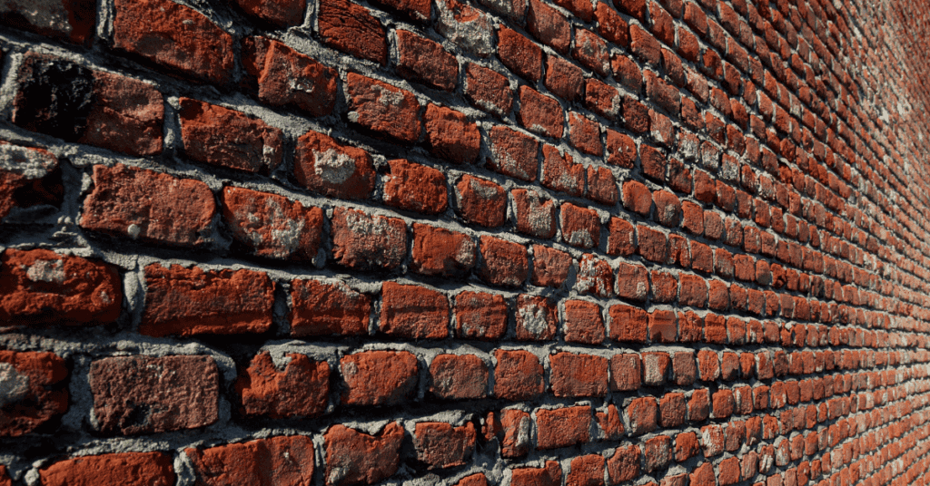 Popping Bricks and Mortar Wall