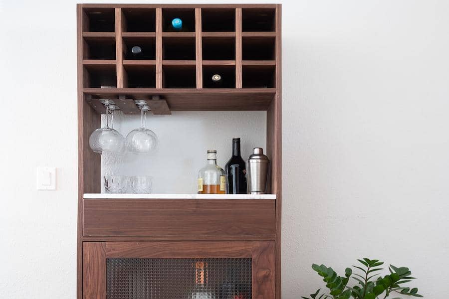 IY Tall Liquor Cabinet