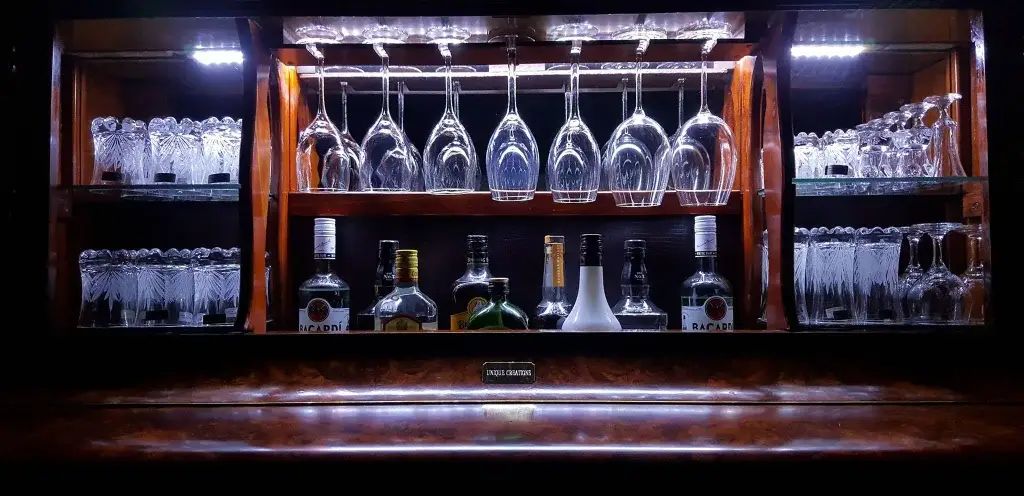 Repurposed Piano Cabinet