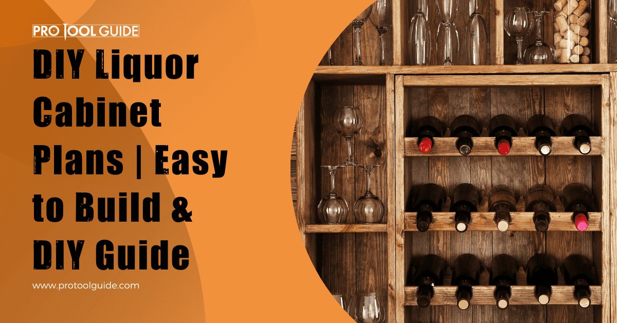 liquor cabinet plans