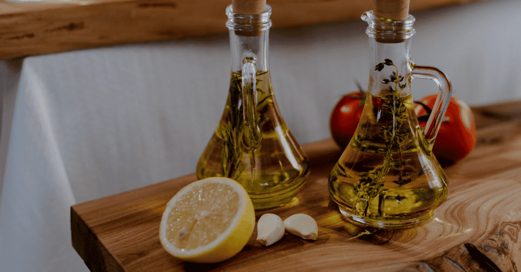 By Using Olive Oil And Lemon