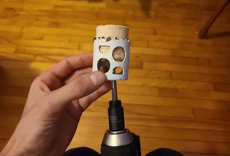 Remove the Arbor and Push Plug