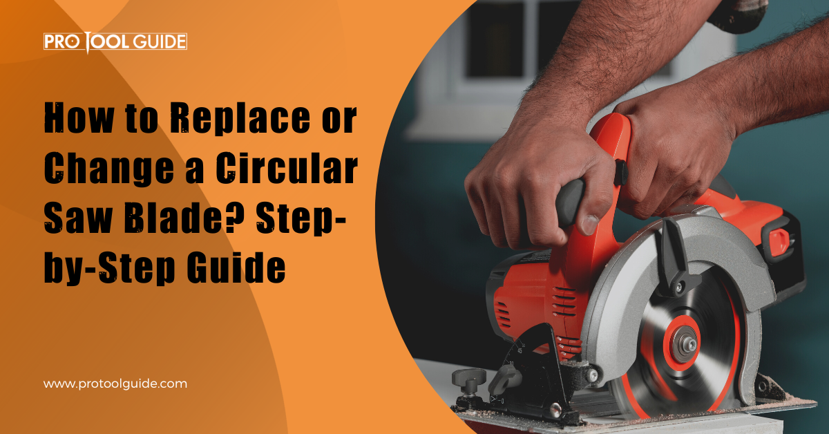 How To Replace Or Change A Circular Saw Blade? Step-by-Step Guide