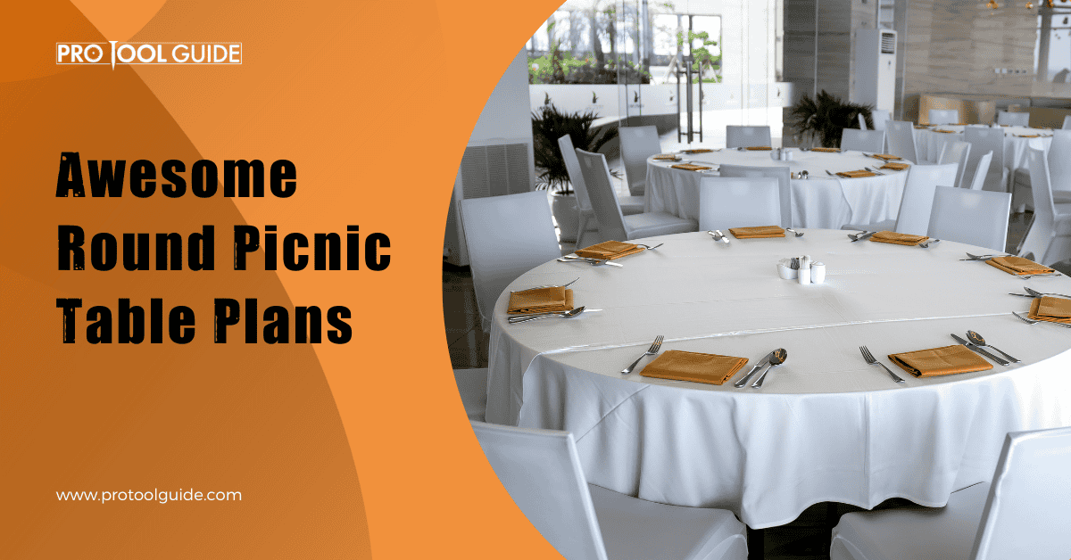Round Picnic Table Plans