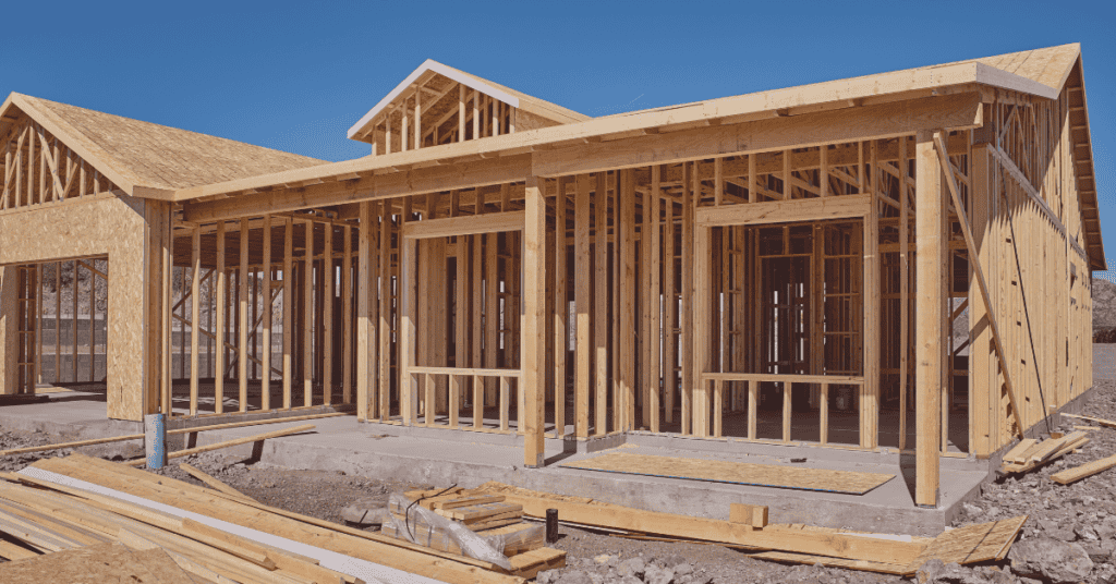 New Shed on Elevated Post Bases