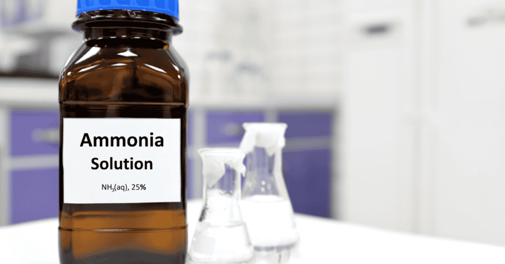 Detergent and Ammonia